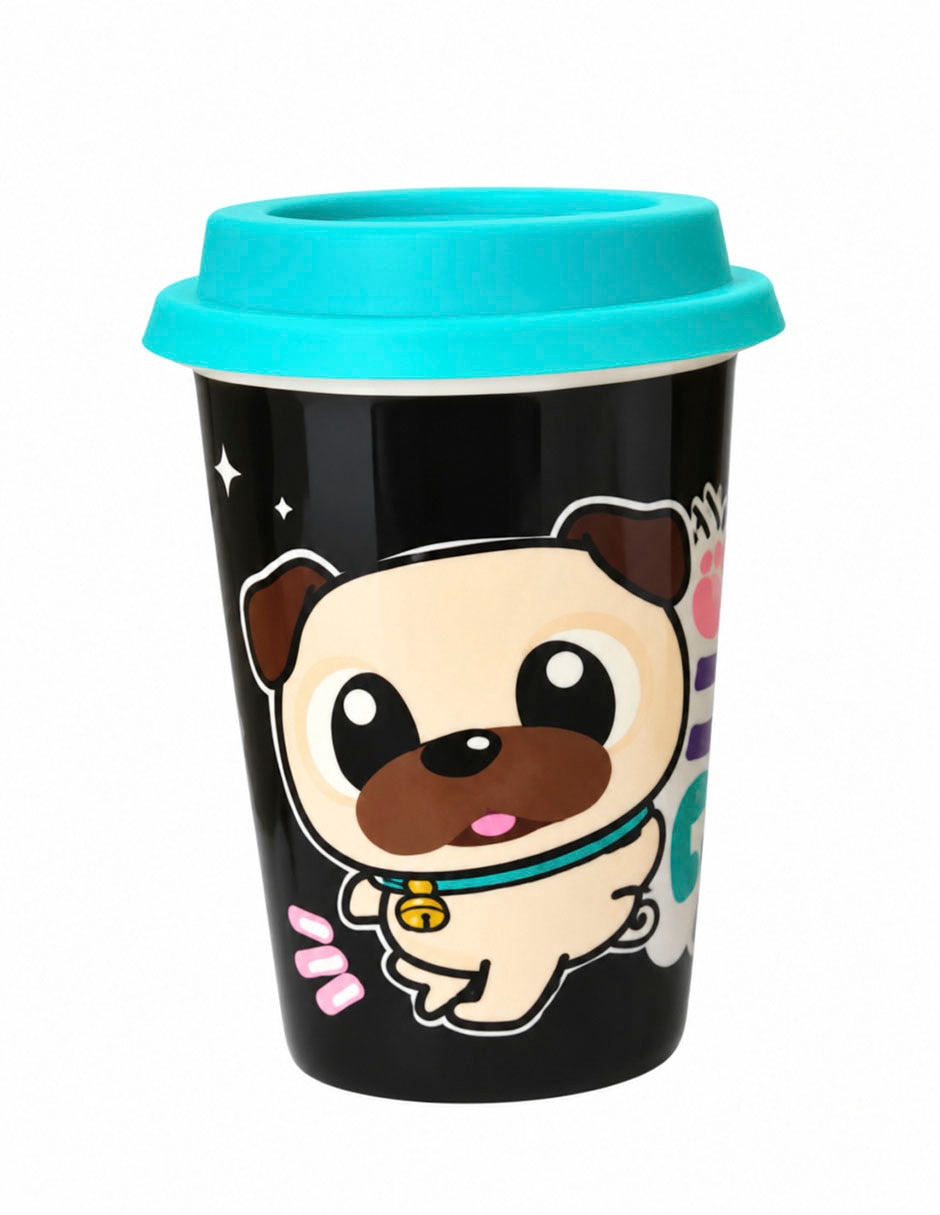 Vaso con tapa de Porcelana con 1 pieza piezas Vaso con tapa de Porcelana con 1 pieza piezas