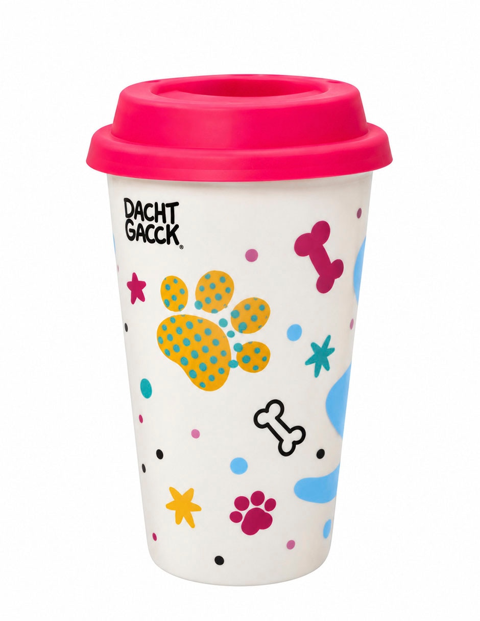 Vaso con tapa de Porcelana con 1 pieza piezas 2