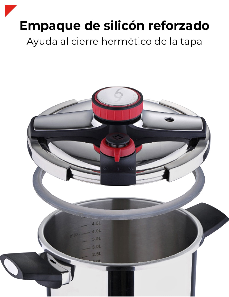 Set olla de presión 5