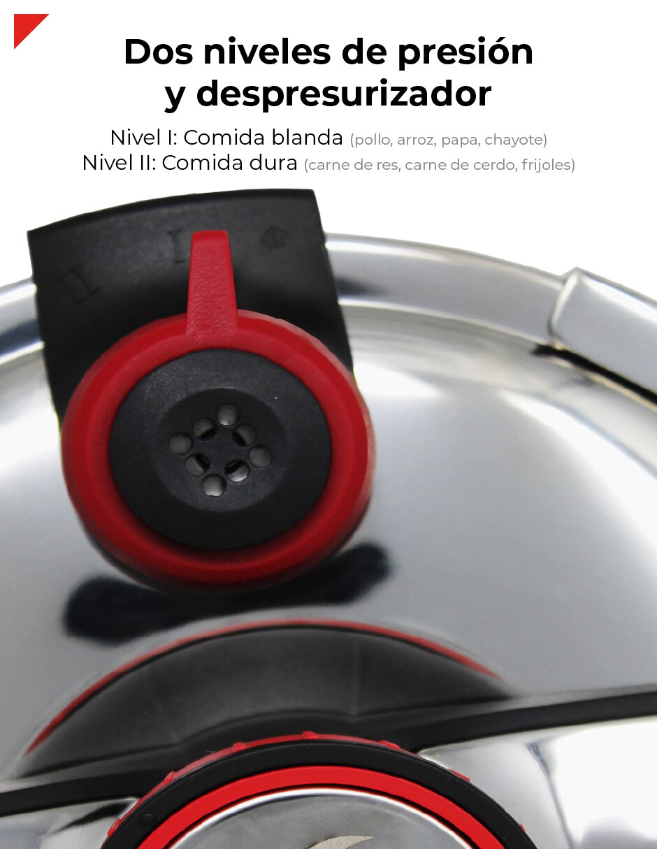 Set olla de presión sin familia 8