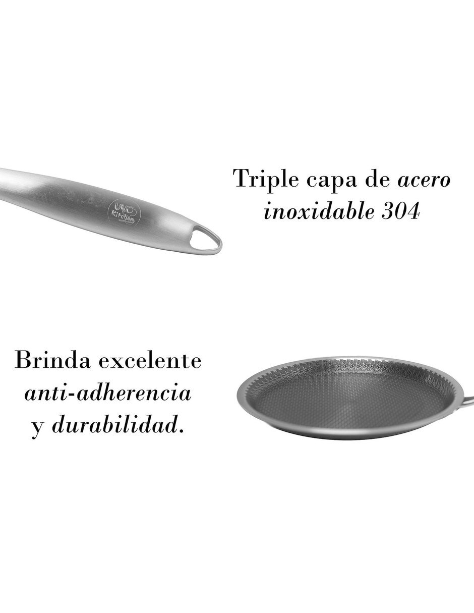 Plancha de Acero inoxidable 1 pieza 7