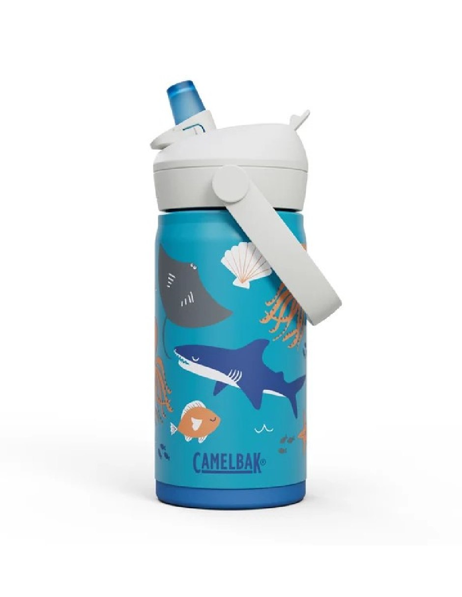 Termo de acero inoxidable con tapa flip top