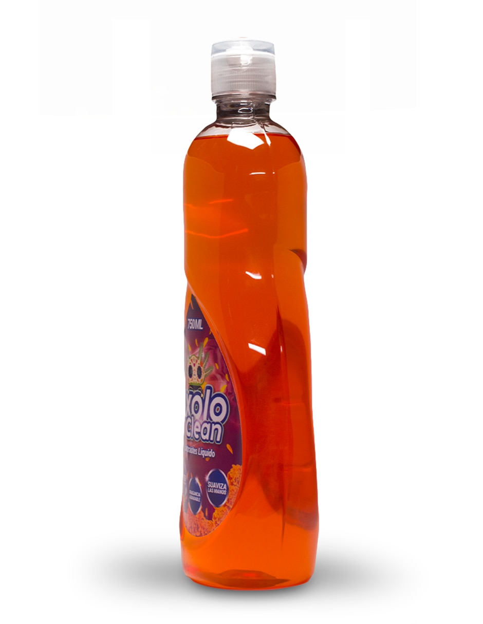 Jabón para trastes Líquido de detergente líquido desengrasante aroma a naranja 750ml 5
