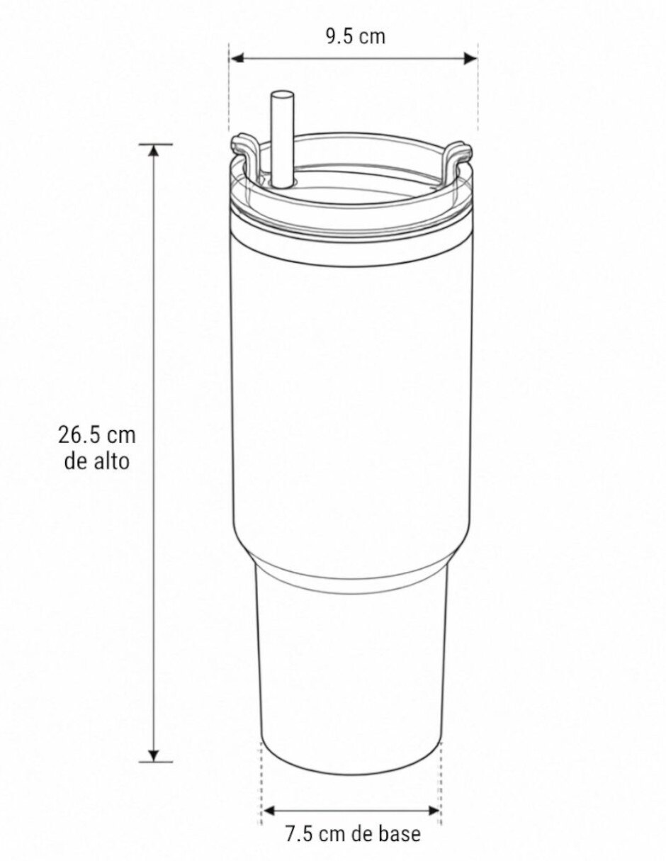 Termo doble pared de Acero inoxidable 1.8 iDEEN con tapa Disc top 4