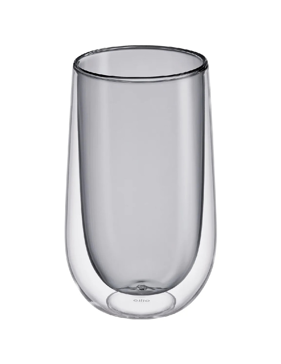 Vaso doble pared Verona de Vidrio borosilicato con 2 piezas piezas 2
