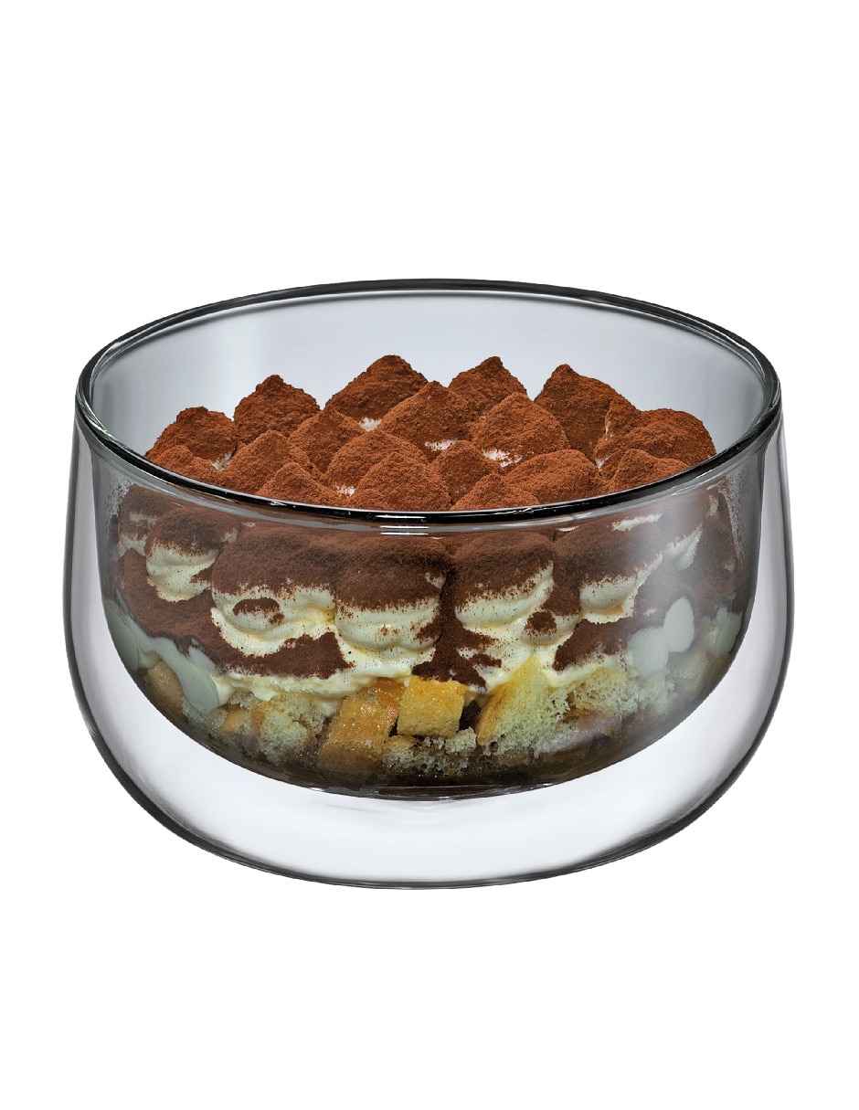 Vaso doble pared VERONA de Vidrio borosilicato con 2 piezas piezas 3
