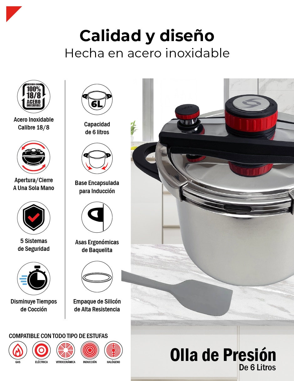 Olla presión SIN FAMILIA 2