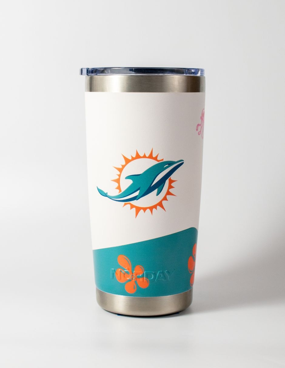 Termo doble pared de acero inoxidable dolphins-bob con tapa a presión Termo doble pared de acero inoxidable dolphins-bob con tapa a presión