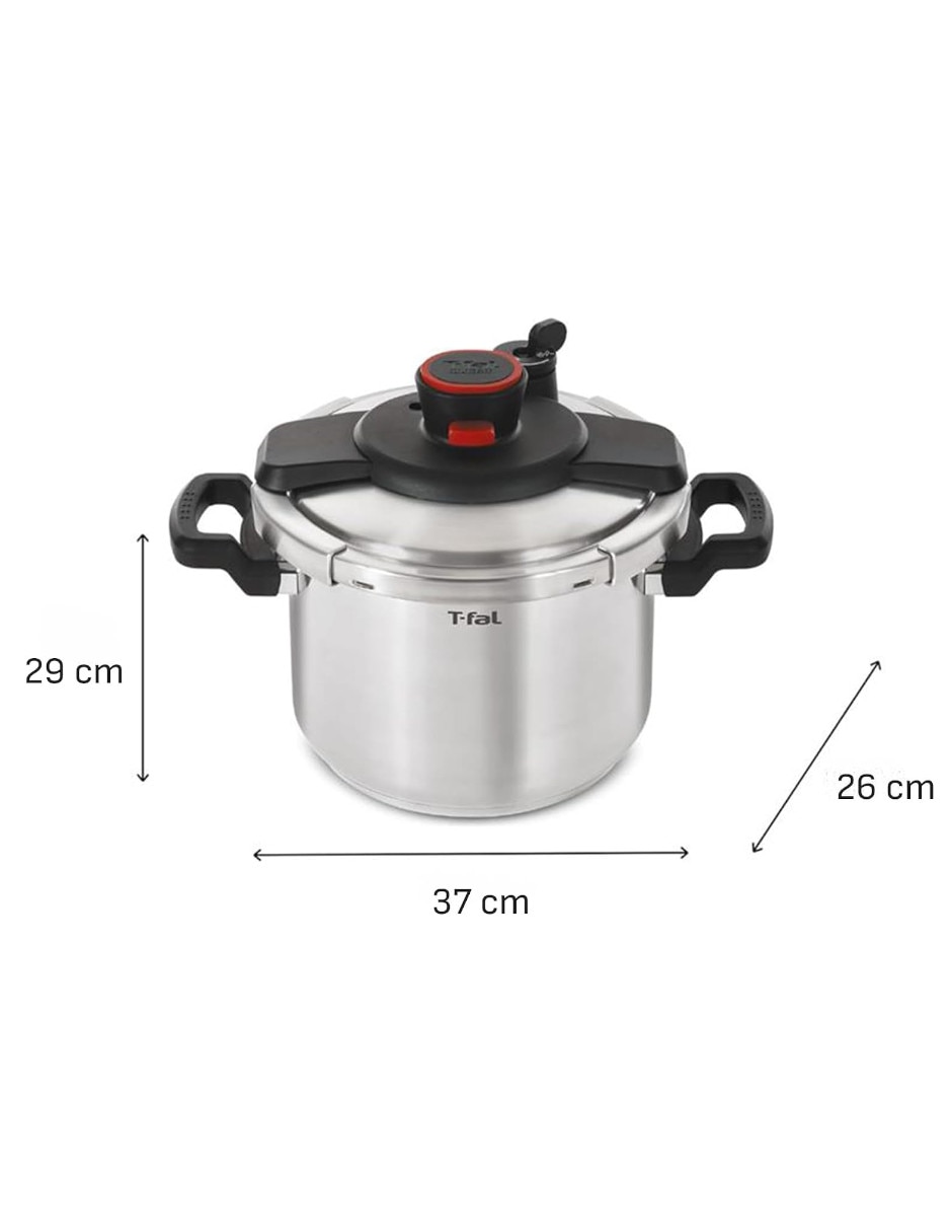 Olla de presión de acero inoxidable de 7.6 litros