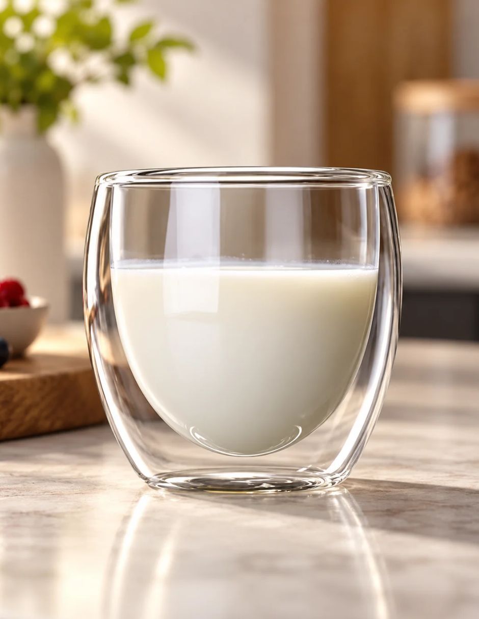 Vaso para agua de vidrio con 4 piezas 5