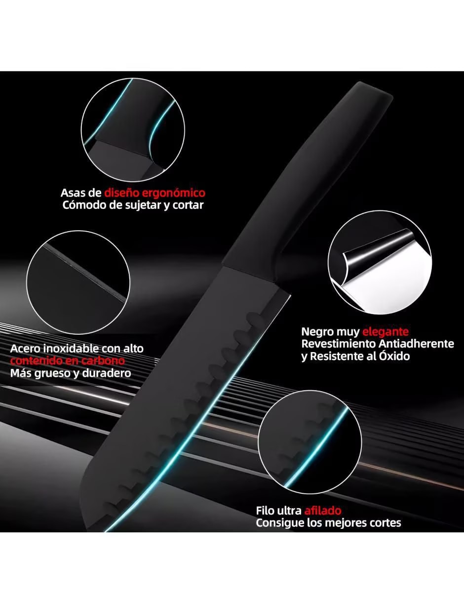 Cuchillo 12 piezas 3