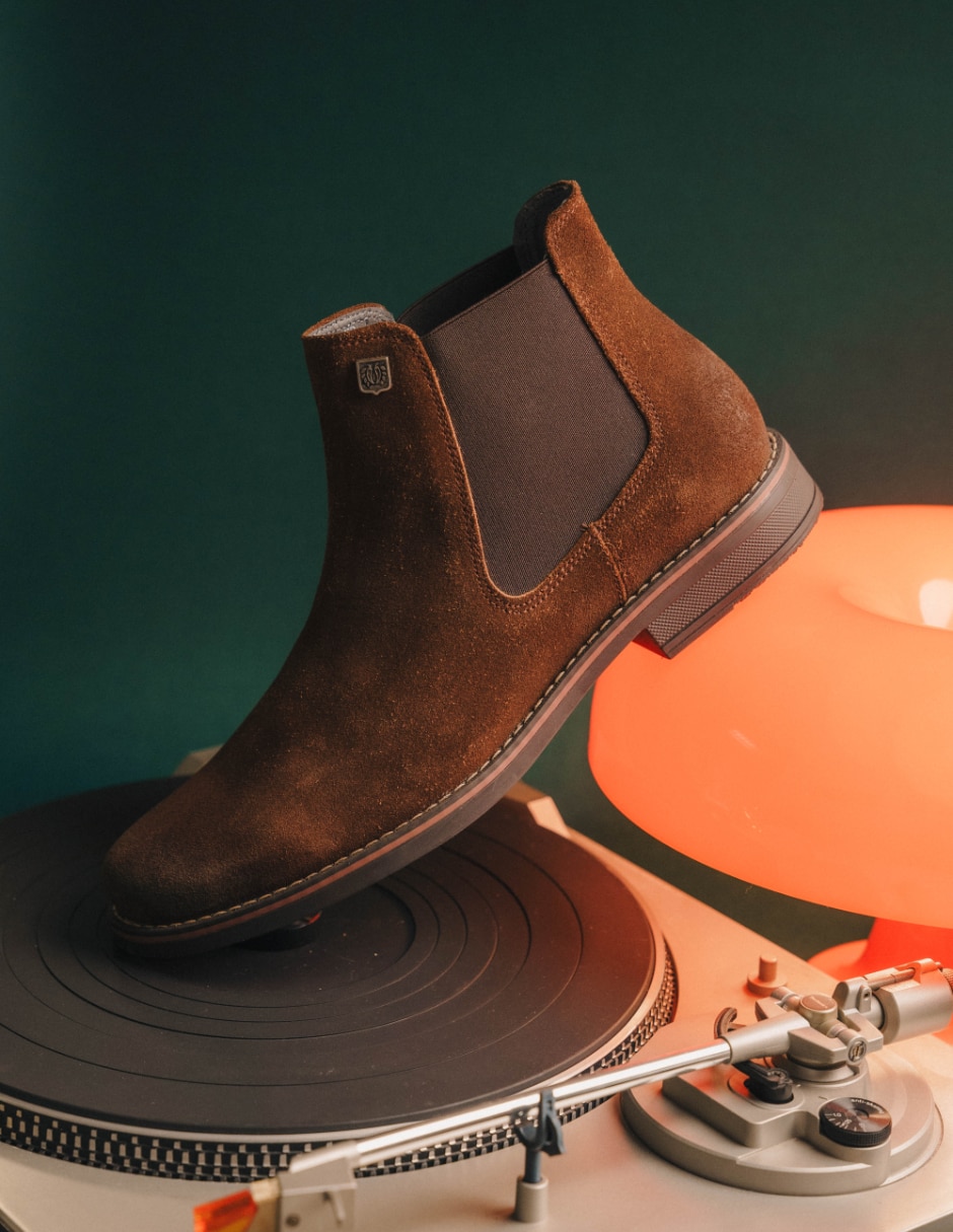 Botas hombre black peppers de piel para hombre