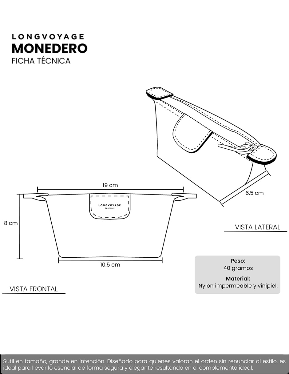 Monedero para mujer 8